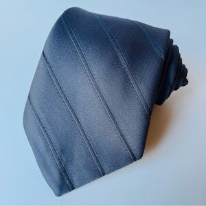 Ketch Men's Tie Dark Grey Bluish Hue